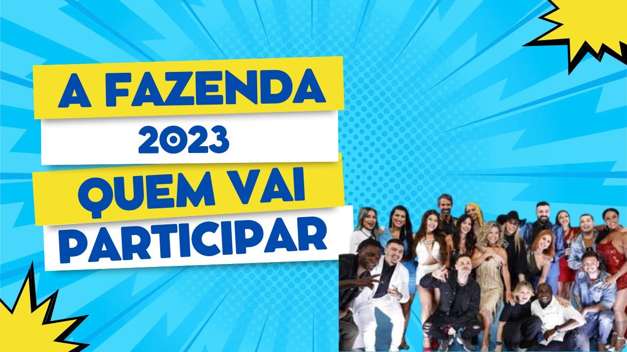 Participantes de A Fazenda 2023